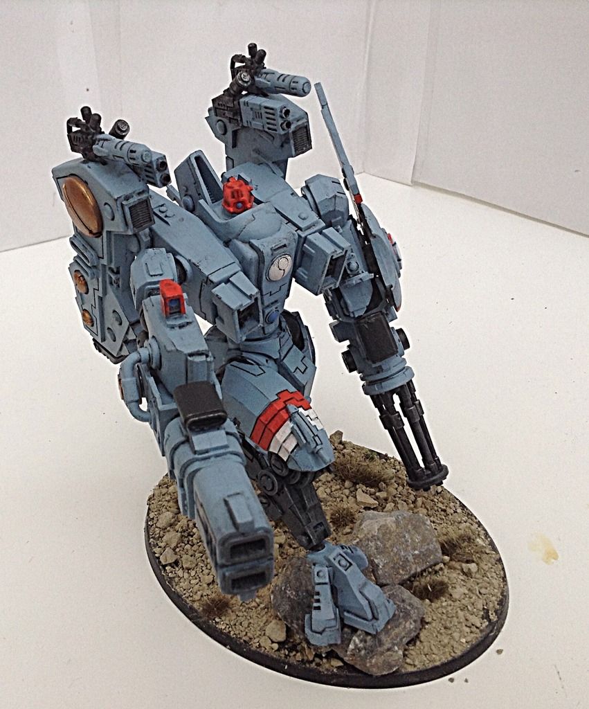 Warhammer 40k Tau Empire XV104 Riptide Battlesuit - Ready For ...